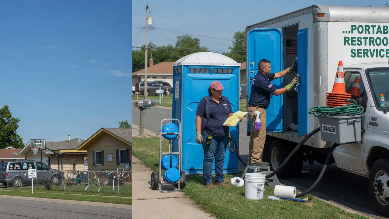 Portable Toilet Rental in May, OK near me